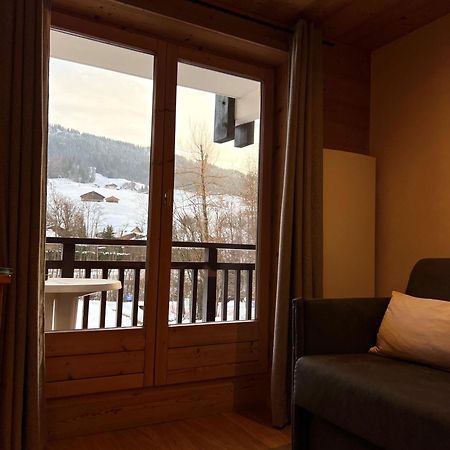 Studio Face Aux Pistes Praz-sur-Arly Eksteriør billede