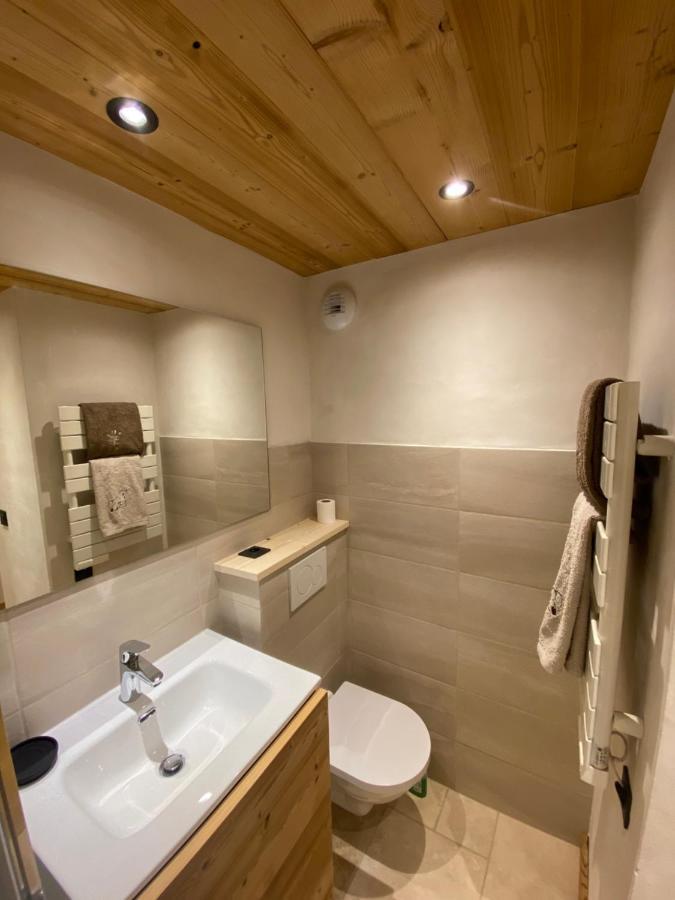 Studio Face Aux Pistes Praz-sur-Arly Eksteriør billede