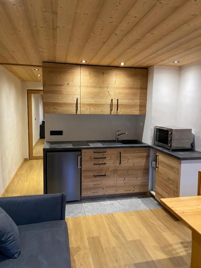 Studio Face Aux Pistes Praz-sur-Arly Eksteriør billede