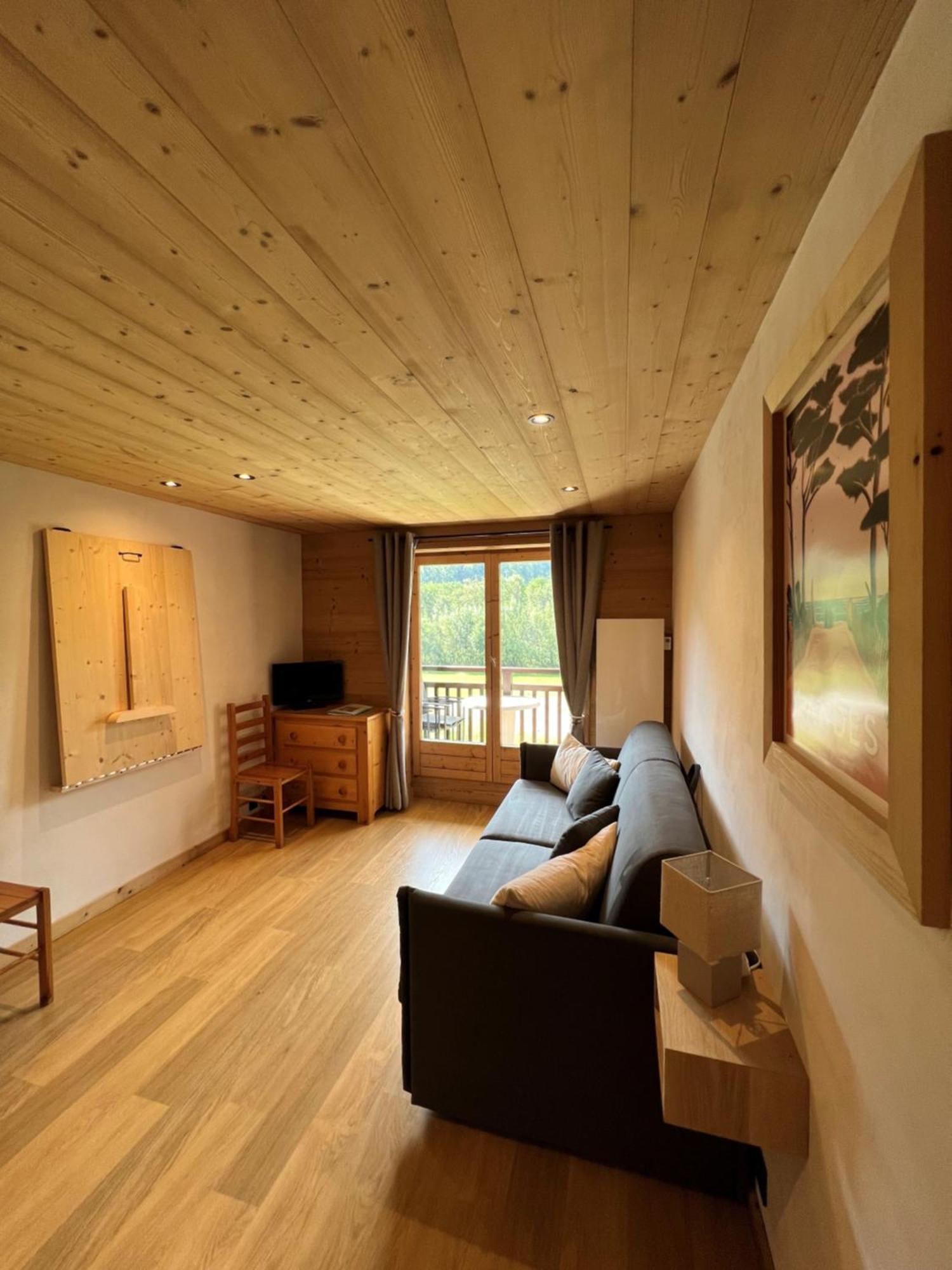Studio Face Aux Pistes Praz-sur-Arly Eksteriør billede