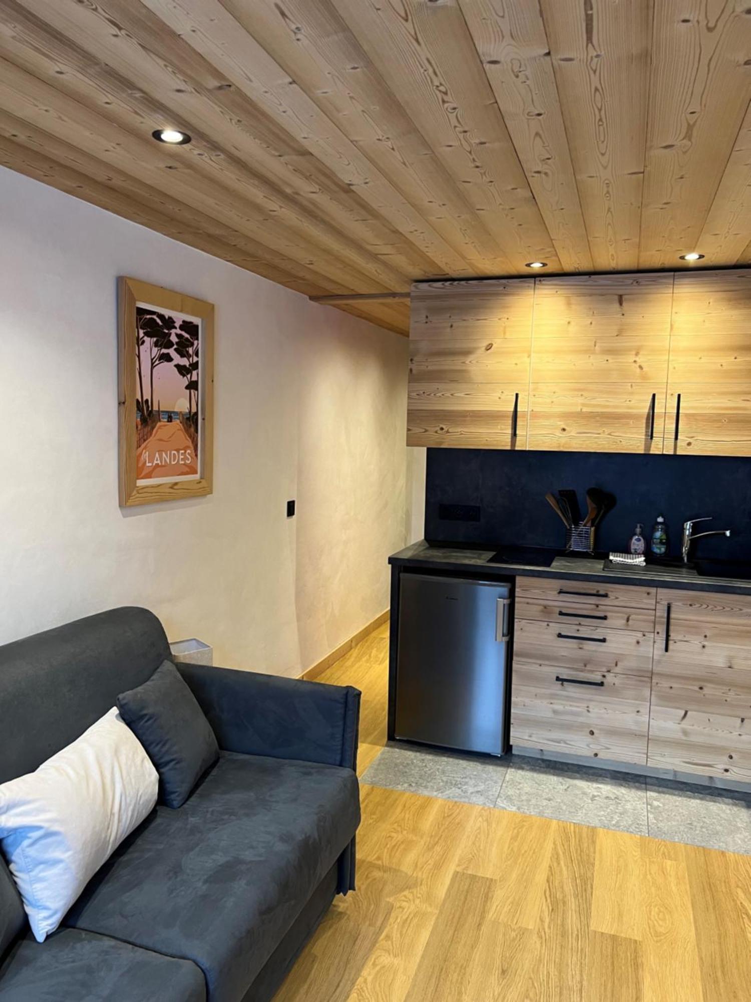Studio Face Aux Pistes Praz-sur-Arly Eksteriør billede