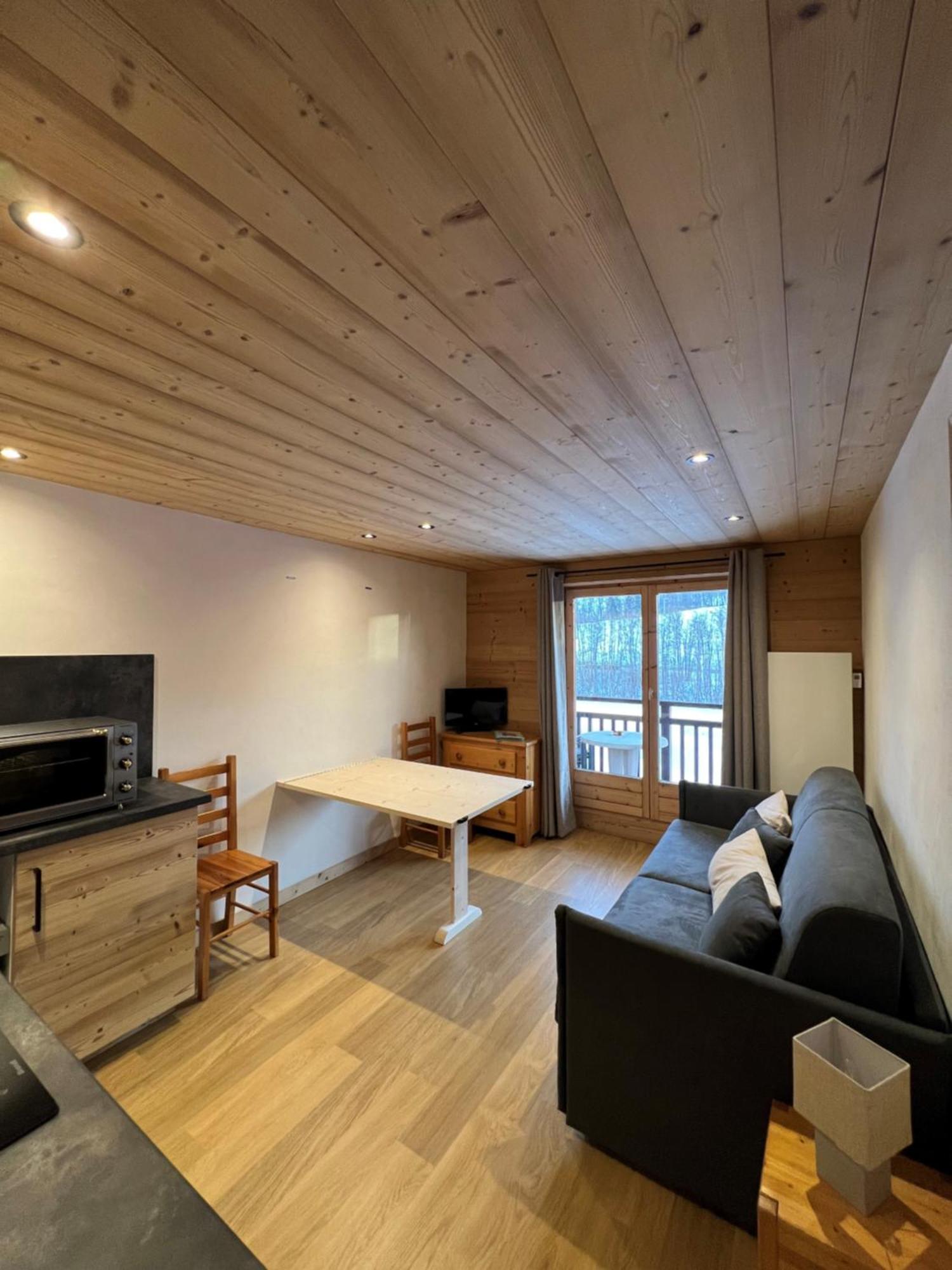 Studio Face Aux Pistes Praz-sur-Arly Eksteriør billede
